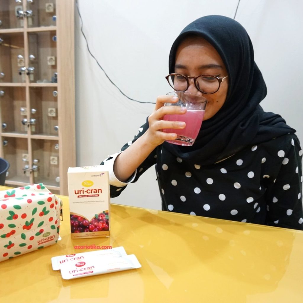 Sekarang rutin minum Prive Uri-cran