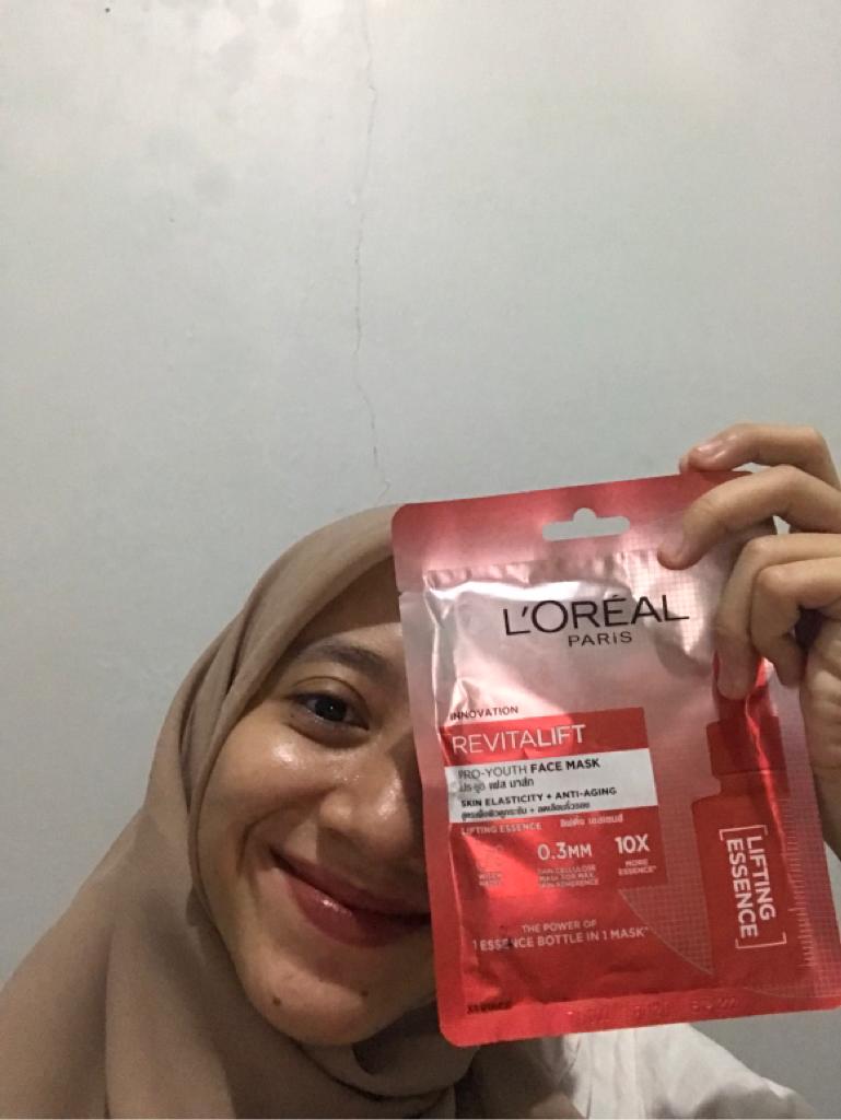 azariatika LOreal Revitalift Pro Youth Face Mask anti aging 2 - Review 3 Varian Masker Glowing LOreal Paris Revitalift Pro-Youth Face Mask, Essence-nya Melimpah!