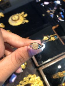 Cincin nikah wanita custom